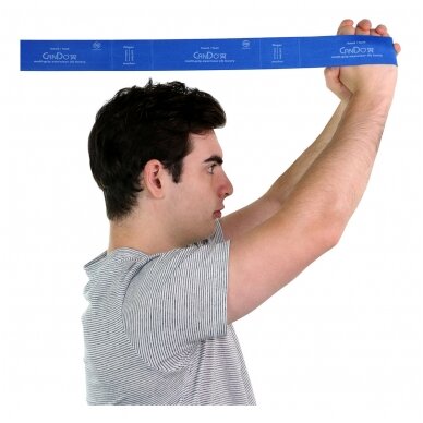 CanDo® Multi-Grip™ treniruoklis, sunkus, mėlyna 2
