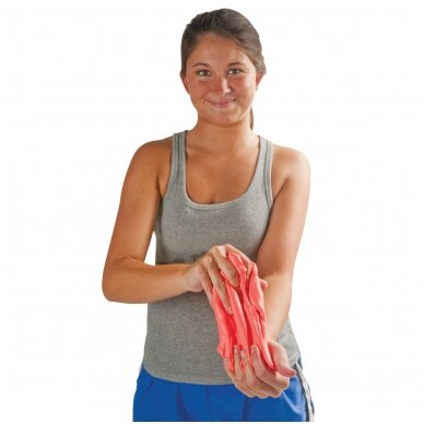 „Cando® plastilinas Thera Putty - 0,5 kg - raudona/lengvas lygis „Cando® plastilinas Thera Putty - 0,5 kg - raudona/lengvas lygis