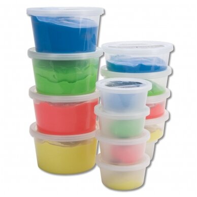 „Cando® plastilinas Thera Putty - 120 ml - geltona/labai lengvas lygis „Cando® plastilinas Thera Putty - 120 ml - geltona/labai lengvas lygis