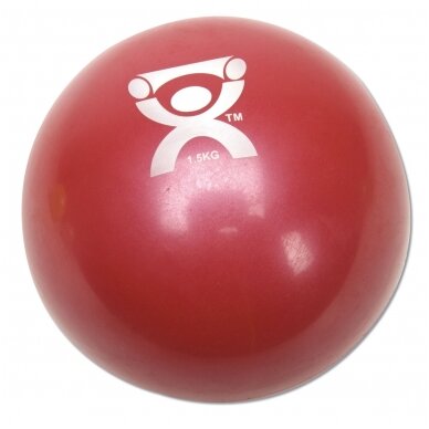 CanDo® pliometrikos svorinis kamuolys, 1,5 kg CanDo® pliometrikos svorinis kamuolys, 1,5 kg
