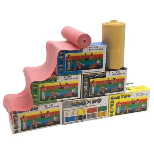 „Cando®“ mankštos juosta 5,5 m - auksinis/ypač sunkus, be latekso „Cando®“ mankštos juosta 5,5 m - auksinis/ypač sunkus, be latekso