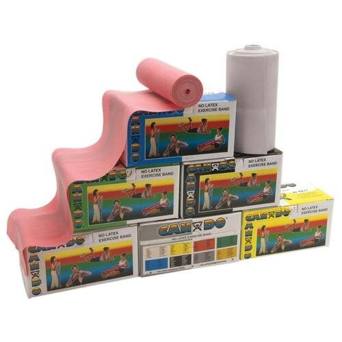 „Cando®“ mankštos juosta 5,5 m - sidabrinis/itin sunkus, be latekso „Cando®“ mankštos juosta 5,5 m - sidabrinis/itin sunkus, be latekso