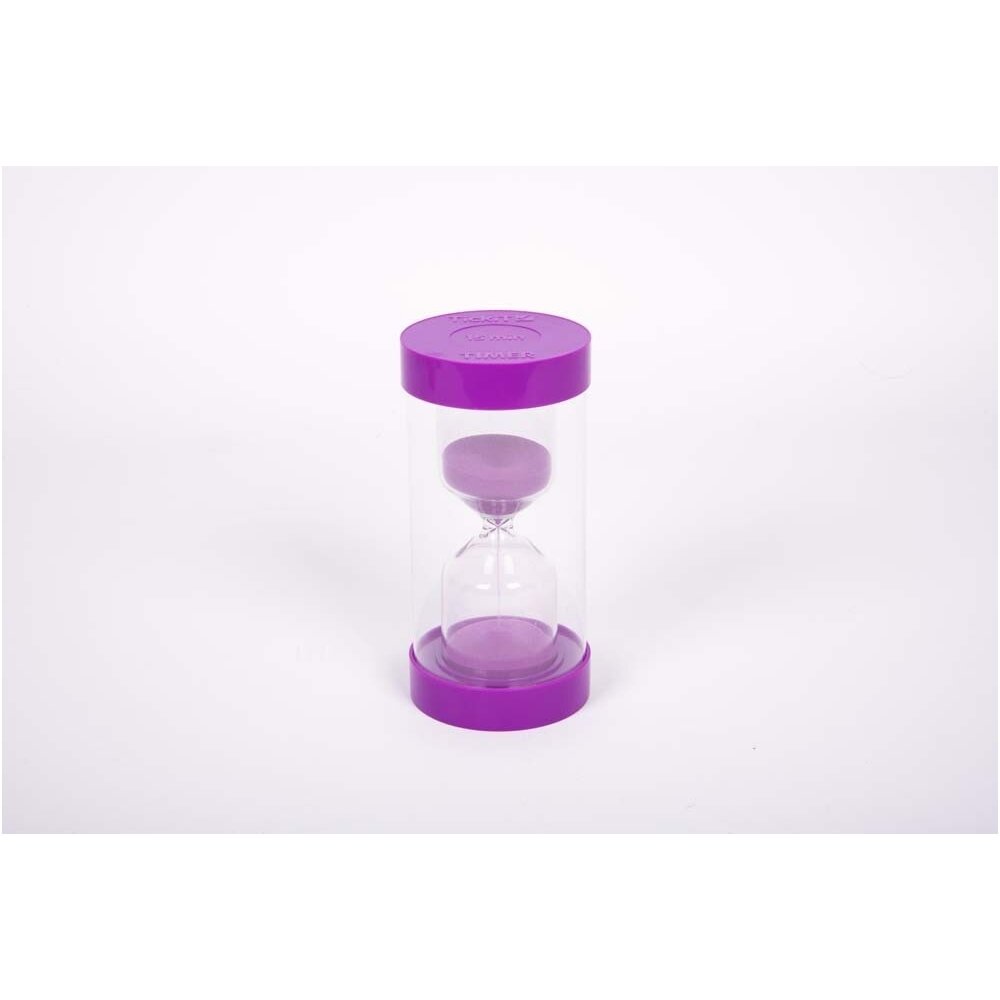 ColourBright smėlio laikrodis - 15 min. (violetinė) 1 ColourBright smėlio laikrodis - 15 min. (violetinė) 1