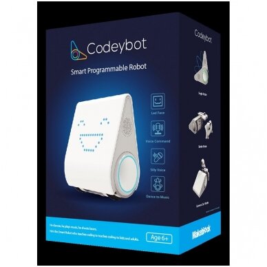 Makeblock „CodeyBot“ edukacinis robotukas