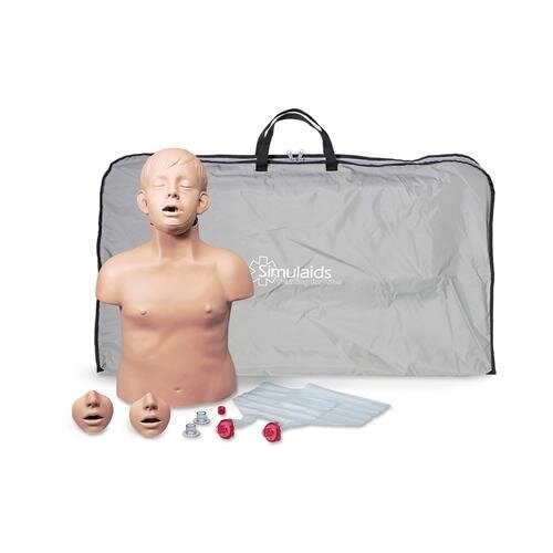 CPR-Torso Brad™ Junior pirmosios pagalbos mokymo manekenas su elektroninėmis dalimis, 7 metų