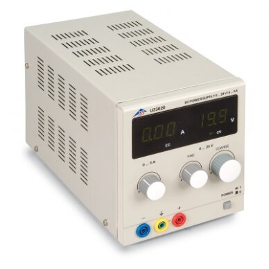 DC maitinimo šaltinis 20 V, 5 A (230 V, 50/60 Hz) DC maitinimo šaltinis 20 V, 5 A (230 V, 50/60 Hz)