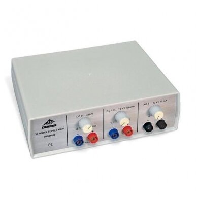 DC maitinimo šaltinis, 450 V (115 V, 50/60 Hz) DC maitinimo šaltinis, 450 V (115 V, 50/60 Hz)