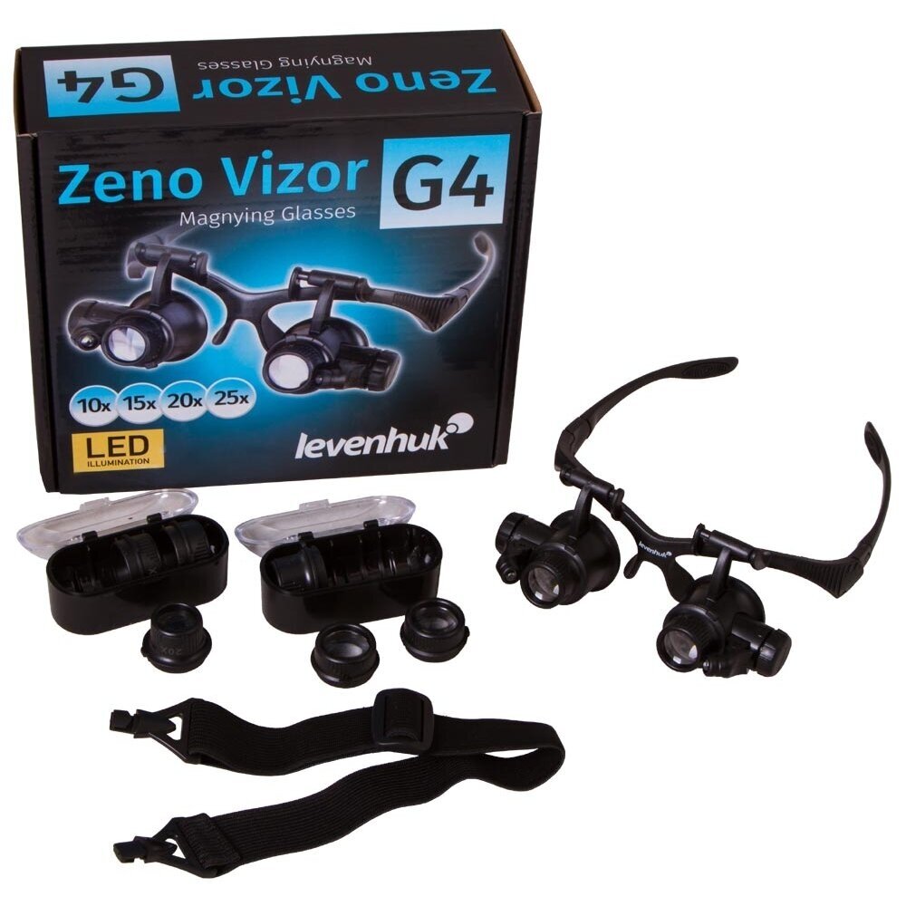 Didinamieji akiniai Levenhuk Zeno Vizor G4 2 Didinamieji akiniai Levenhuk Zeno Vizor G4 2