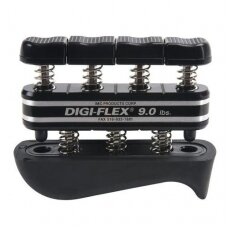 „Digi-Flex®“ mankštos rankoms ir pirštais sistema - juoda/labai sunki