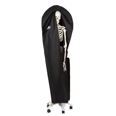 Didelės apimties dulkių apdangalas skeletams - juodas Didelės apimties dulkių apdangalas skeletams - juodas