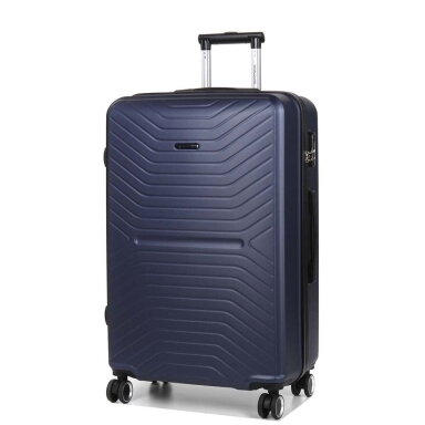 Didelis kelioninis lagaminas Airtex, 625/L, mėlynos spalvos