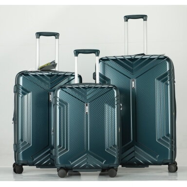 Didelis kelioninis lagaminas Airtex, mėlynas, 641/L