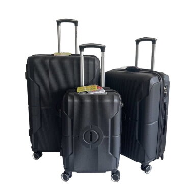 Didelis lagaminas Airtex 635, L, juodas