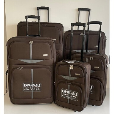Didelis lagaminas Airtex Worldline 521, L, rudas