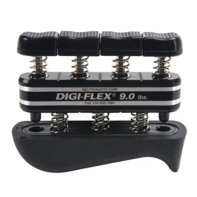 „Digi-Flex®“ mankštos rankoms ir pirštais sistema - juoda/labai sunki „Digi-Flex®“ mankštos rankoms ir pirštais sistema - juoda/labai sunki