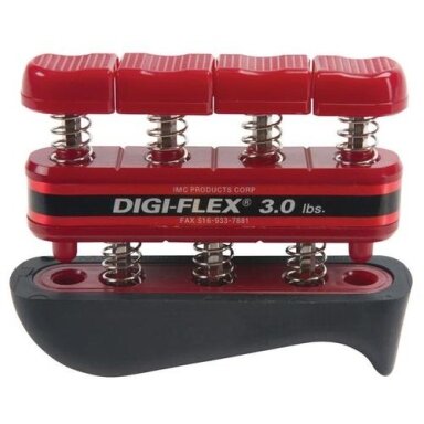 „Digi-Flex®“ mankštos rankoms ir pirštais sistema - raudona/lengva „Digi-Flex®“ mankštos rankoms ir pirštais sistema - raudona/lengva