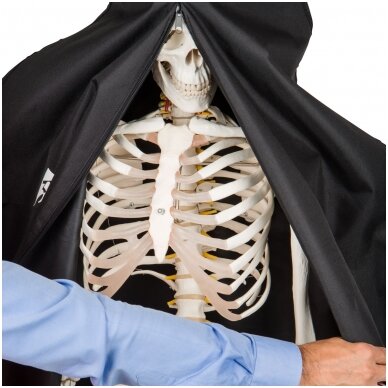 Didelės apimties dulkių apdangalas skeletams - juodas 2 Didelės apimties dulkių apdangalas skeletams - juodas 2