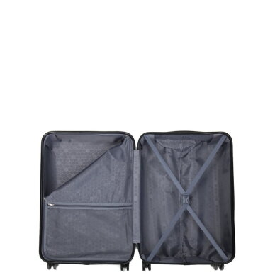 Didelis kelioninis lagaminas Airtex, 625/L, pilkos spalvos 10