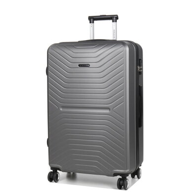 Didelis kelioninis lagaminas Airtex, 625/L, pilkos spalvos
