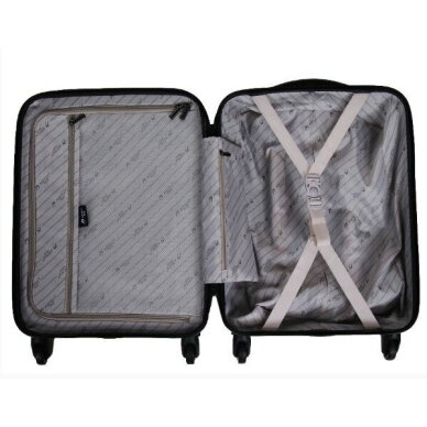 Didelis kelioninis lagaminas Airtex, 76 L, baltas, 633/L 10