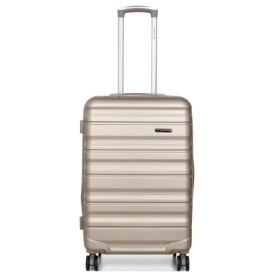 Didelis kelioninis lagaminas Airtex 93 L, šampano spalvos, 628/L 1