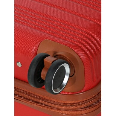 Didelis kelionis lagaminas Airtex, raudonas, 629/L 11