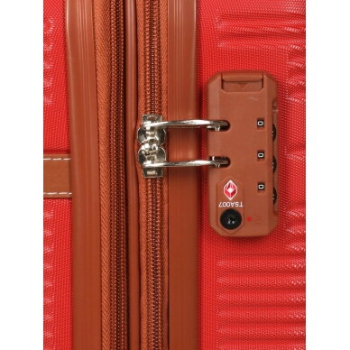 Didelis kelionis lagaminas Airtex, raudonas, 629/L 12