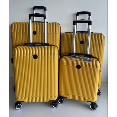 Didelis lagaminas Airtex 630, L, geltonas 1