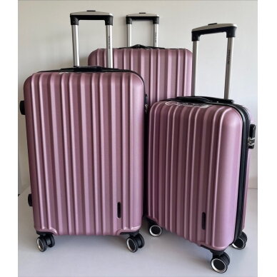 Didelis lagaminas Airtex Worldline Braga, L, rožinis 1 Didelis lagaminas Airtex Worldline Braga, L, rožinis 1