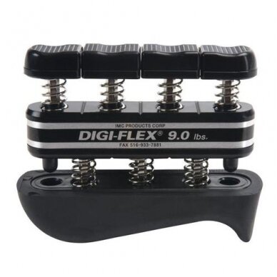 „Digi-Flex®“ mankštos rankoms ir pirštais sistema - juoda/labai sunki „Digi-Flex®“ mankštos rankoms ir pirštais sistema - juoda/labai sunki
