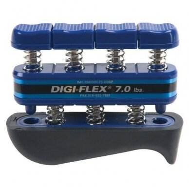 „Digi-Flex®“ mankštos rankoms ir pirštais sistema - mėlyna/sunki „Digi-Flex®“ mankštos rankoms ir pirštais sistema - mėlyna/sunki