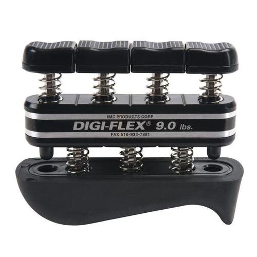 „Digi-Flex®“ mankštos rankoms ir pirštais sistema - juoda/labai sunki