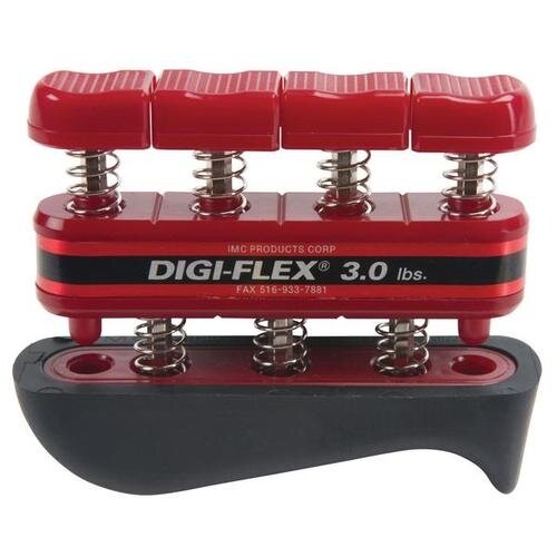 „Digi-Flex®“ mankštos rankoms ir pirštais sistema - raudona/lengva