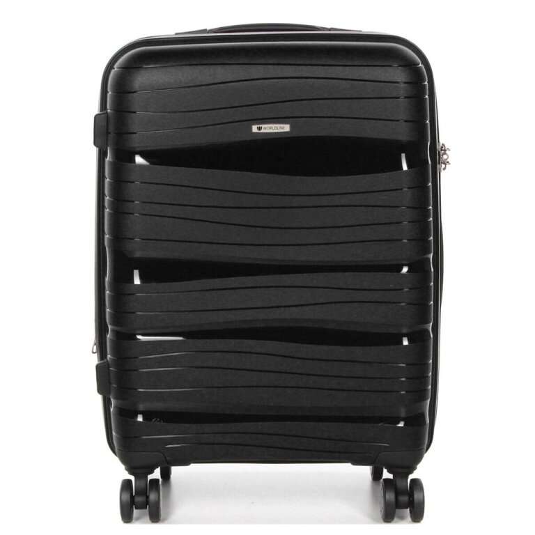 Didelis kelioninis lagaminas Airtex 283/L, juodas 2