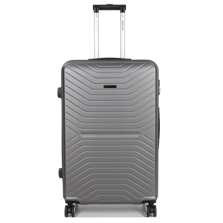 Didelis kelioninis lagaminas Airtex, 625/L, pilkos spalvos 1