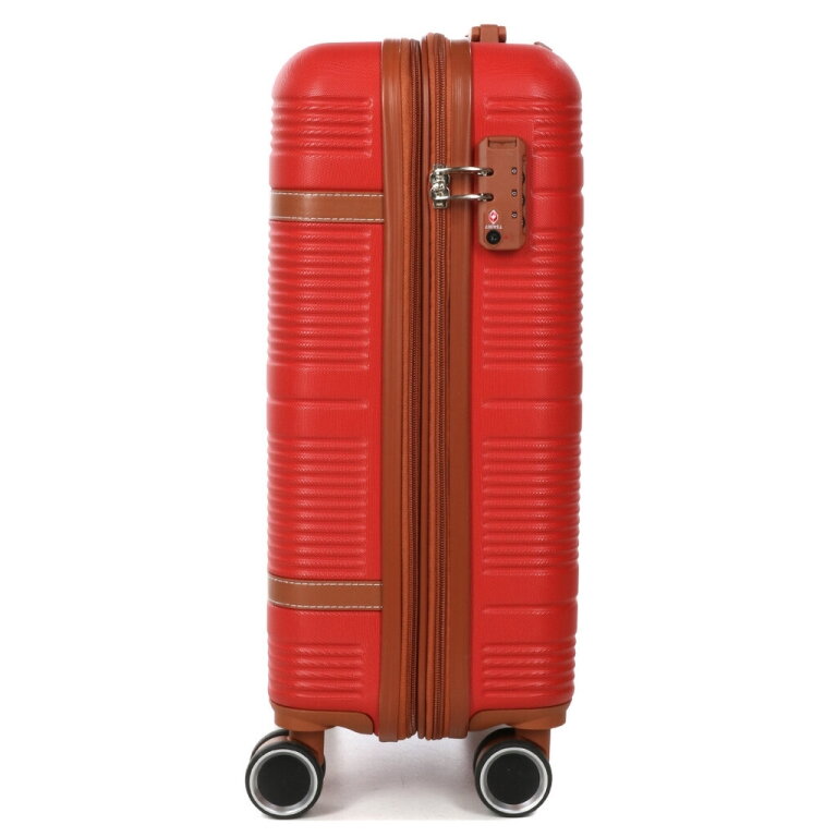 Didelis kelionis lagaminas Airtex, raudonas, 629/L 5 Didelis kelionis lagaminas Airtex, raudonas, 629/L 5
