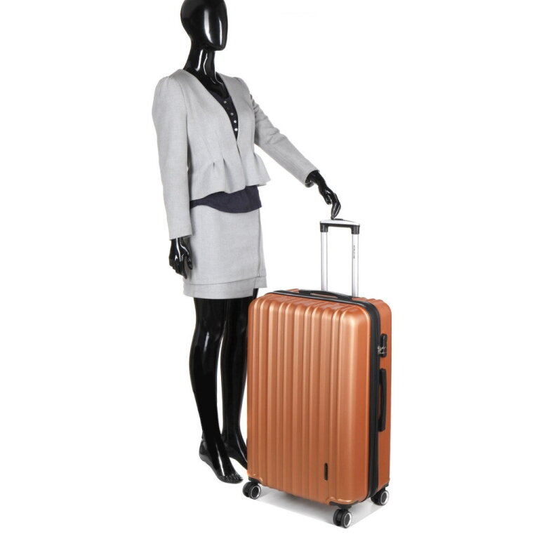 Didelis lagaminas Airtex 623, L, oranžinis 14