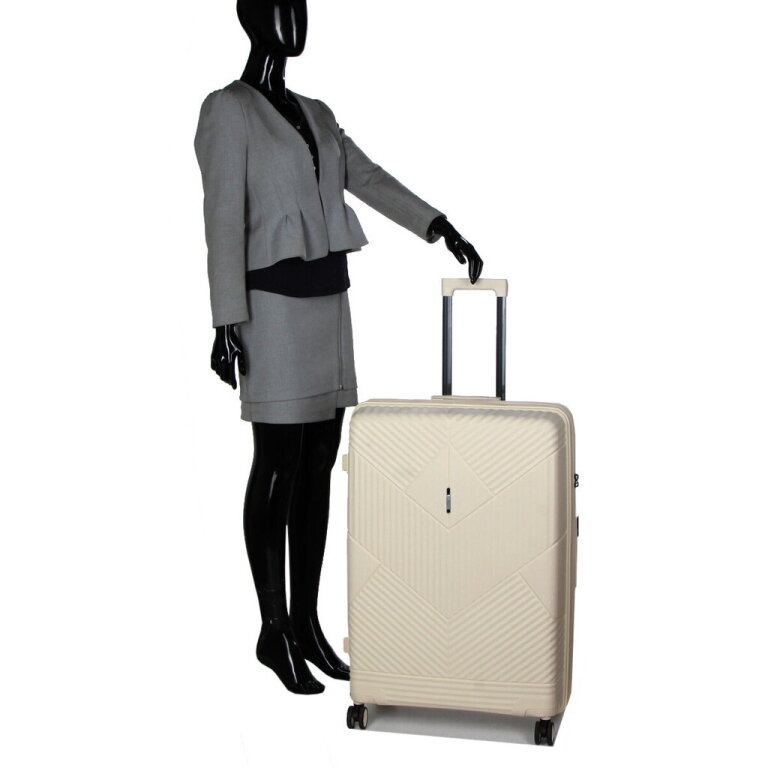 Didelis lagaminas Airtex, 639/L, smėlinis 14