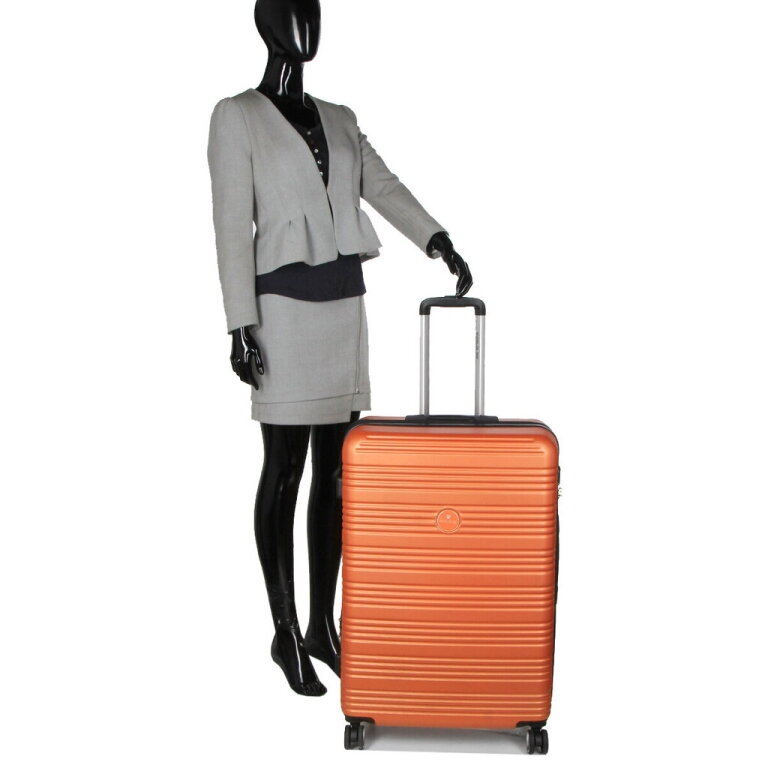 Didelis lagaminas Airtex 805/28, L, oranžinis 14
