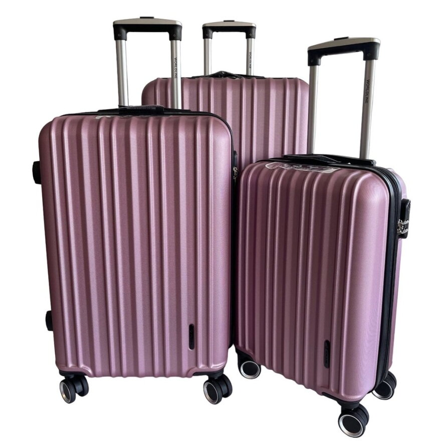Didelis lagaminas Airtex Worldline Braga, L, rožinis Didelis lagaminas Airtex Worldline Braga, L, rožinis