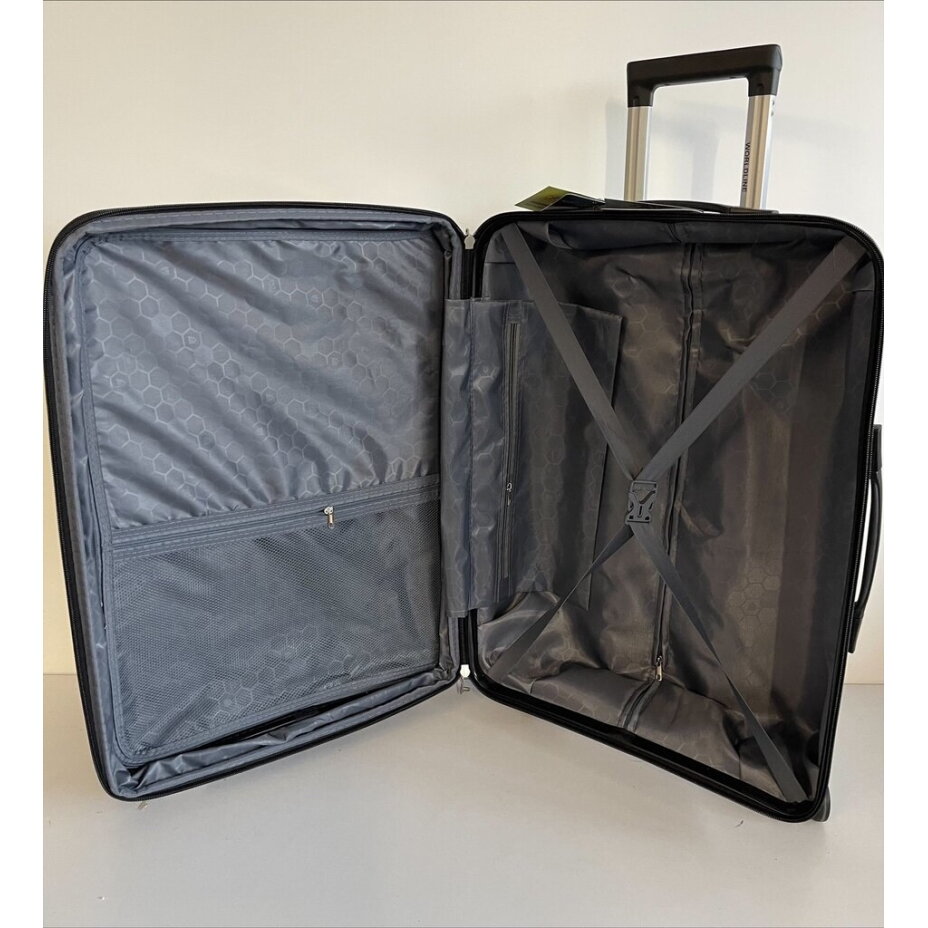 Didelis lagaminas Airtex 283, L, geltonas 2
