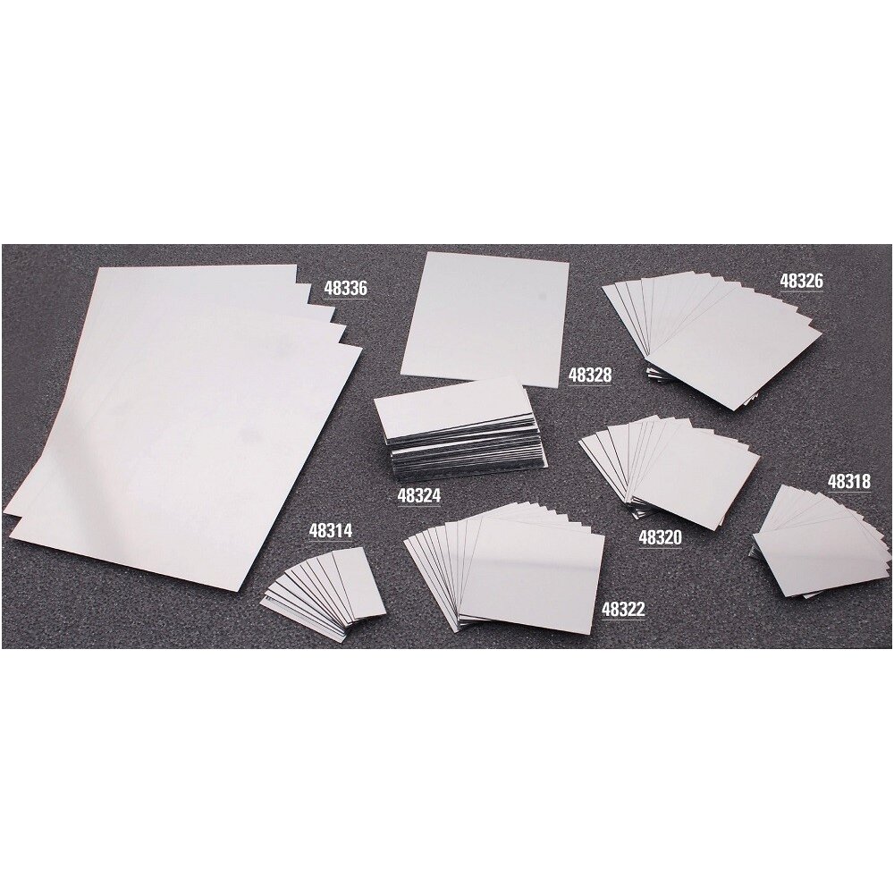 Dvipusiai plastikiniai veidrodėliai 190 x 145 mm 2 Dvipusiai plastikiniai veidrodėliai 190 x 145 mm 2