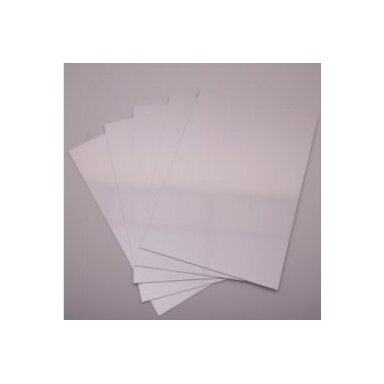 Dvipusiai plastikiniai veidrodėliai 300 x 200 mm - 5 vnt.
