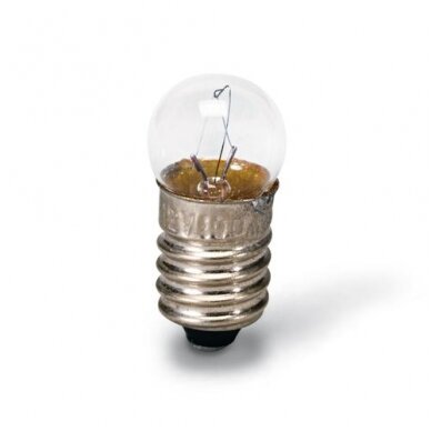 E10 lemputės, 12 V, 100 mA, 10 vnt. E10 lemputės, 12 V, 100 mA, 10 vnt.