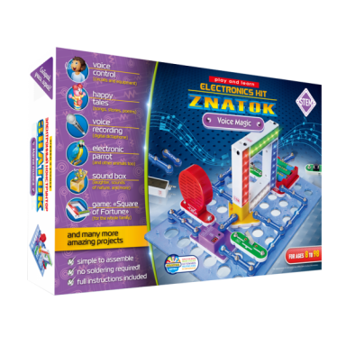 Elektronikos komponentų rinkinys Balso magija (6 projektai) Elektronikos komponentų rinkinys Balso magija (6 projektai)