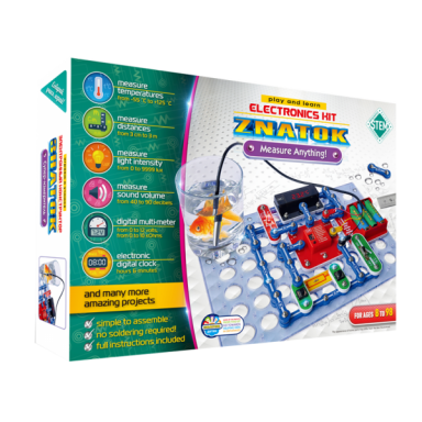 Elektronikos komponentų rinkinys Super matuoklis (6 projektai) Elektronikos komponentų rinkinys Super matuoklis (6 projektai)