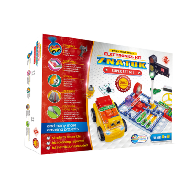 Elektronikos komponentų rinkinys Super rinkinys (5 projektai) Elektronikos komponentų rinkinys Super rinkinys (5 projektai)