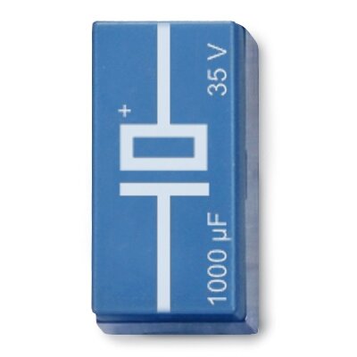 Elektrolitinis kondensatorius 1000 µF, 35 V, P2W19