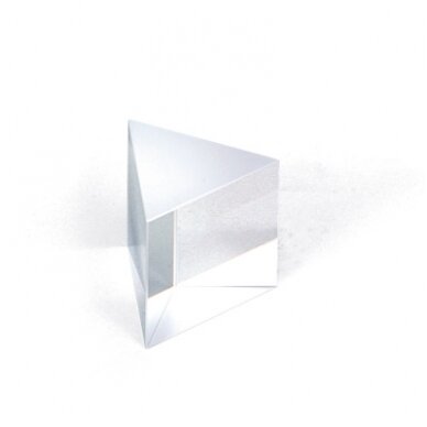 Flint stiklo prizmė 60 °, 30 x 30 mm Flint stiklo prizmė 60 °, 30 x 30 mm