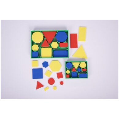 Geometrinės figūros - 60 dalių (kišeninė versija) 2 Geometrinės figūros - 60 dalių (kišeninė versija) 2